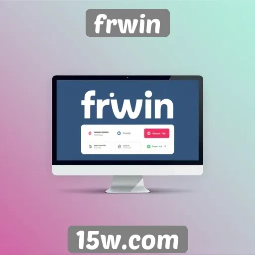 interface do frwin é amigável e acessível